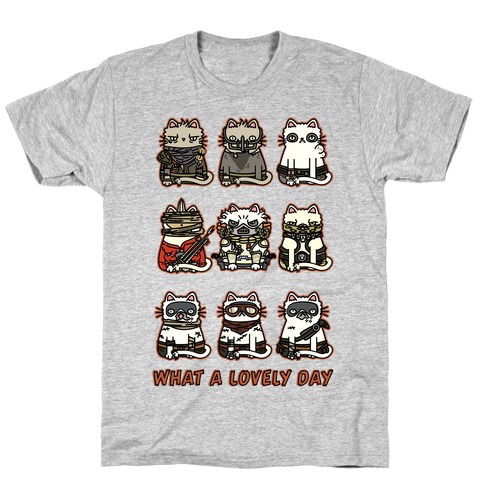 What a Lovely Day Cats T-Shirt
