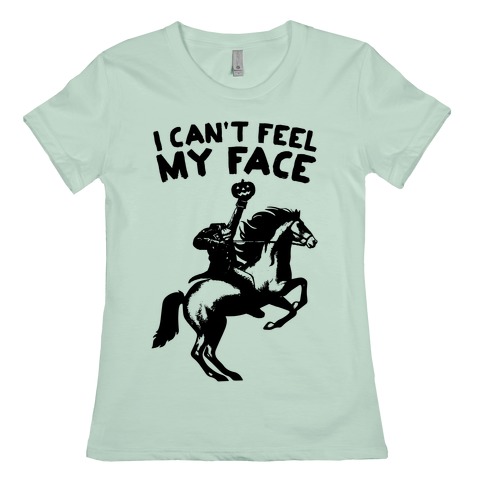 Graphic Halloween Horsemen Get Out of My Head Original Design T-Shirt Black