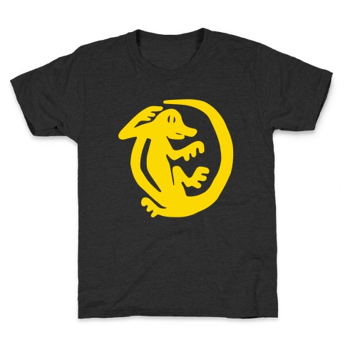 Orange Iguanas Kids T-Shirt