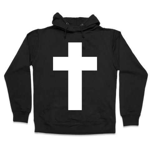 White Cross (Vintage) Hooded Sweatshirt