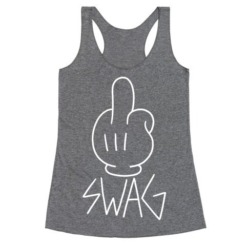 Forget Swag Racerback Tank Top