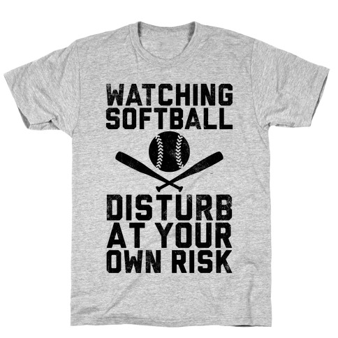 Watching Softball (Vintage) T-Shirt