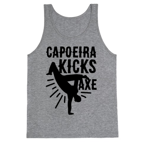 Capoeira Kicks Axe Tank Top