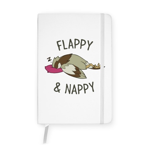 Flappy And Nappy Notebook