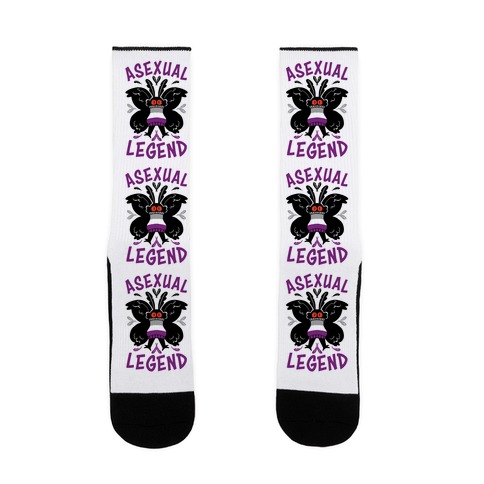 Asexual Legend Sock
