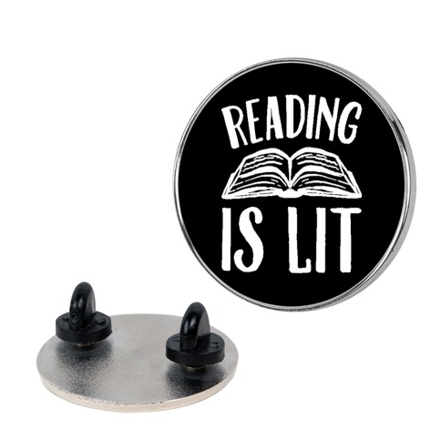 Reading Is Lit Pin