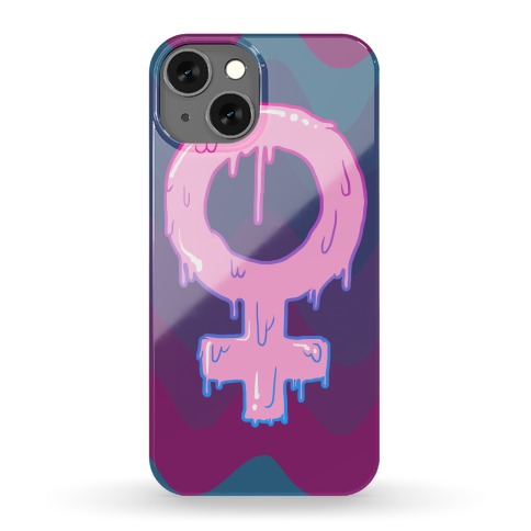 Pink Slime Feminism Phone Case