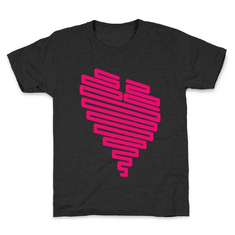 Neon Heart Kids T-Shirt