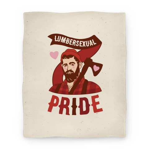 Lumbersexual Pride Blanket