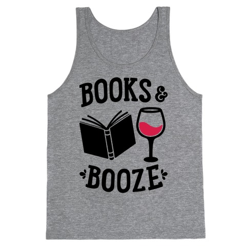 Books & Booze Tank Top