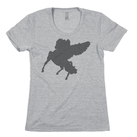 Greek Pegasus Womens T-Shirt