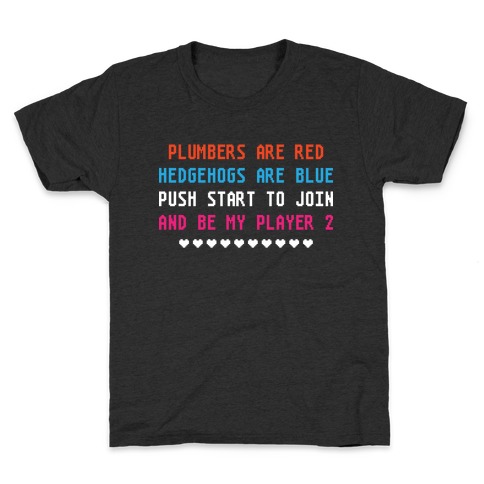 Plumbers Are Red Kids T-Shirt