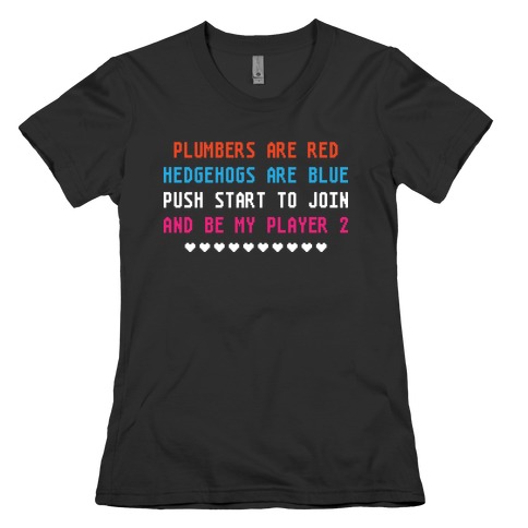 Plumbers Are Red Womens T-Shirt