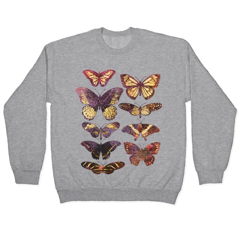 Butterfly Species Pullovers | LookHUMAN