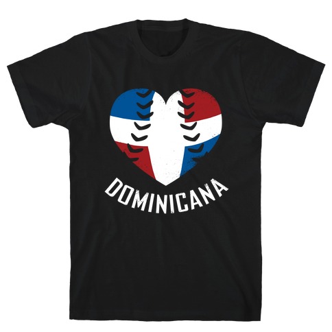 Dominican Baseball Love T-Shirt