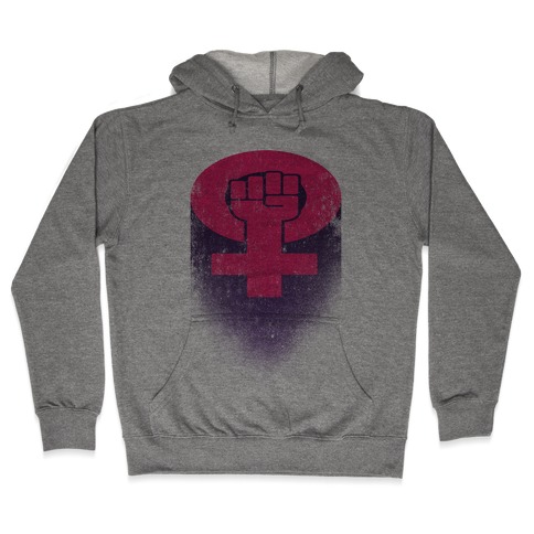Feminism Symbol Hooded Sweatshirt
