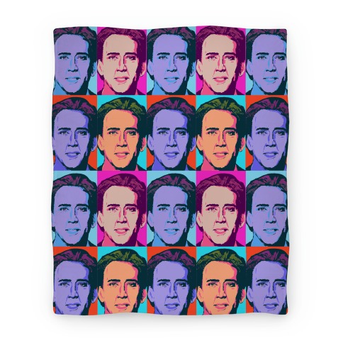 Nicholas Cage Blanket Parody Blanket