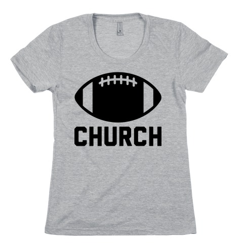 Football Church Womens T-Shirt