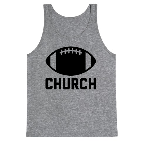 Football Church Tank Top