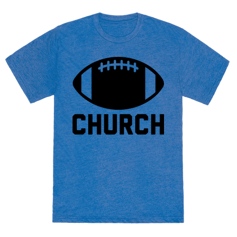 Football Church - TShirt - HUMAN