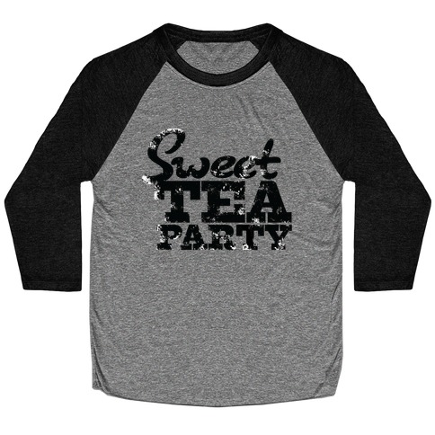 Sweet Tea Party Baseball Tee