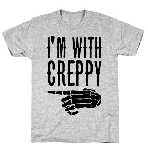 I'm With Spoopy & I'm With Creppy Pair 2 T-Shirt