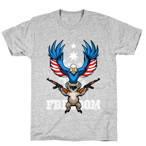 Ameristralia: TASTE THE FREEDOM (Text) T-Shirt