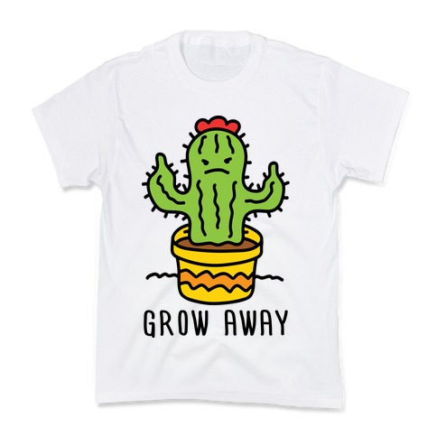 Grow Away Cactus Kids T-Shirt