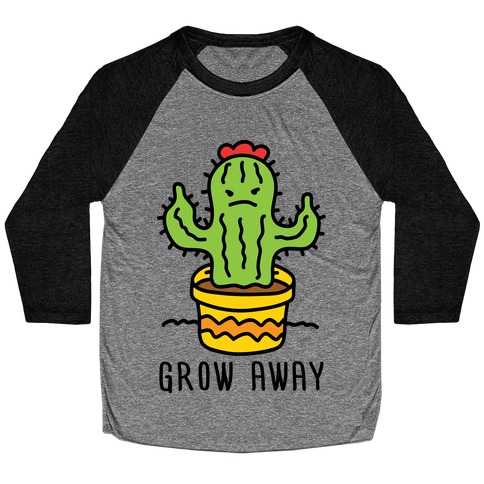 Grow Away Cactus Baseball Tee