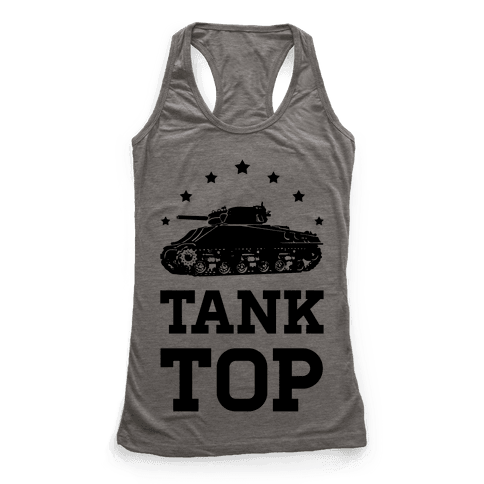 TANK TANK TOP - Racerback Tank Tops - HUMAN