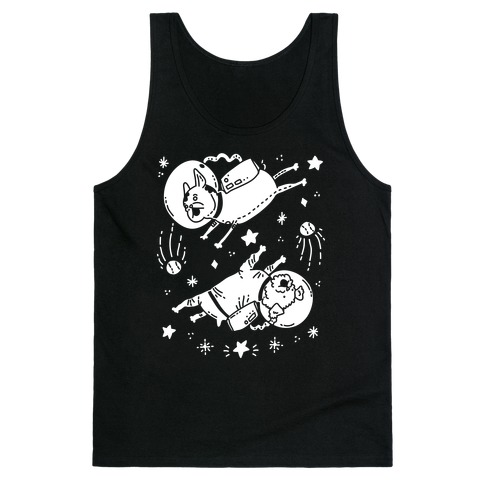 Dogs In Space Tank Top
