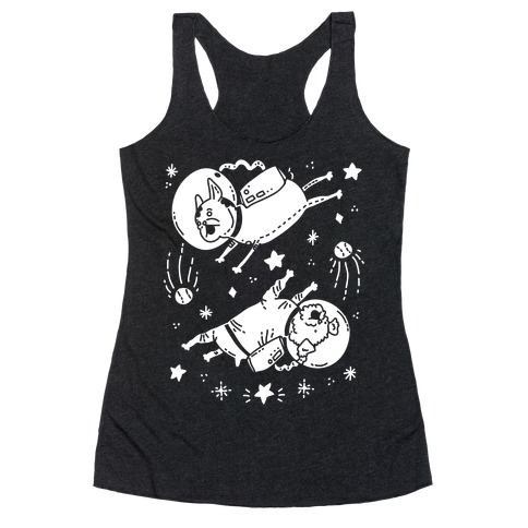 Dogs In Space Racerback Tank Top