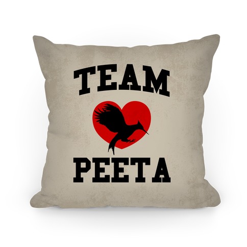 Team Peeta Pillow