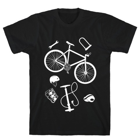 fixed gear cycling tools T-Shirt