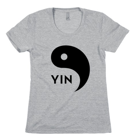 Yin Yang (Yin, Part 1) Womens T-Shirt