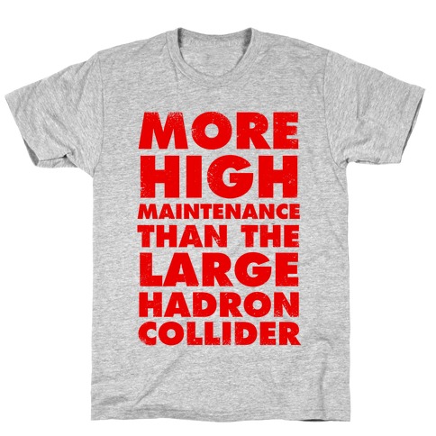 hadron collider t shirt