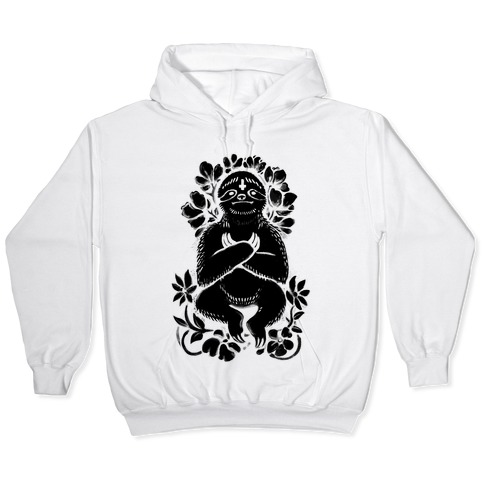 sloth hooded sweatshirt