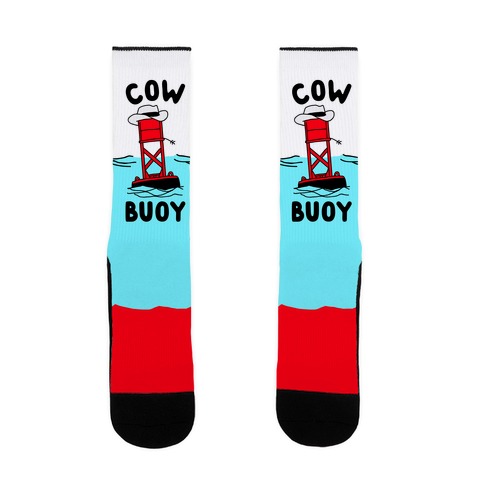 Cow Buoy Sock