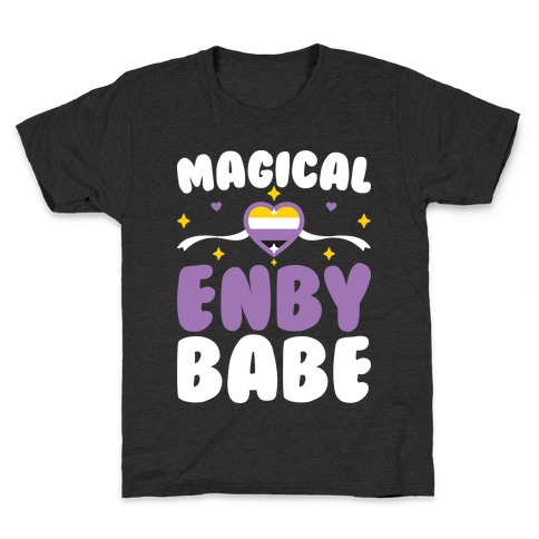 Magical Enby Babe Kids T-Shirt