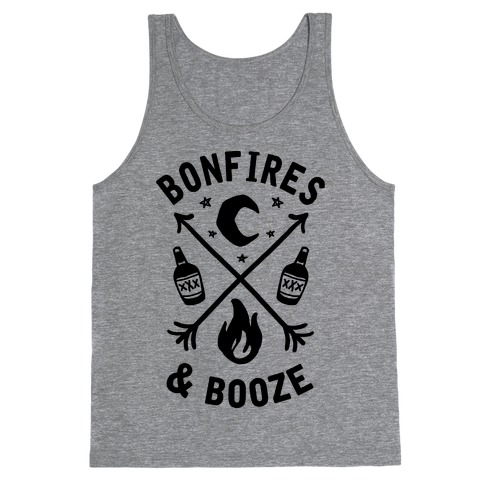 Bonfires & Booze Tank Top