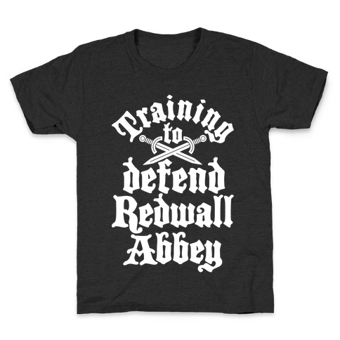 Training To Defend Redwall Abbey Kids T-Shirt
