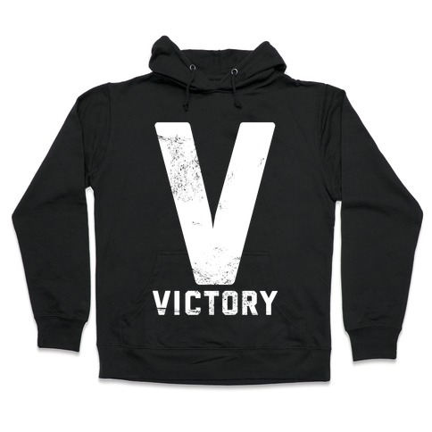 V For Victory Hooded Sweatshirt