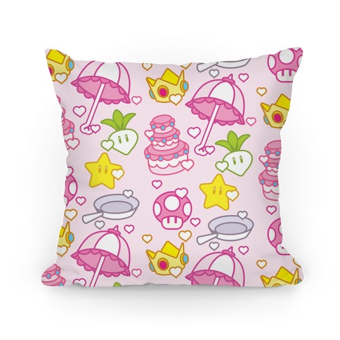 Peach Inventory Items Pillow