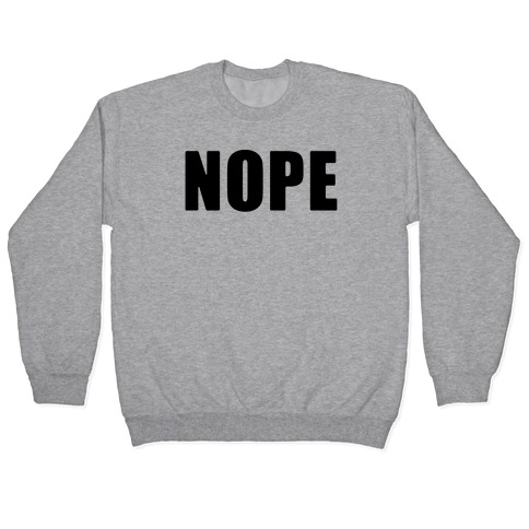 Nope Pullover