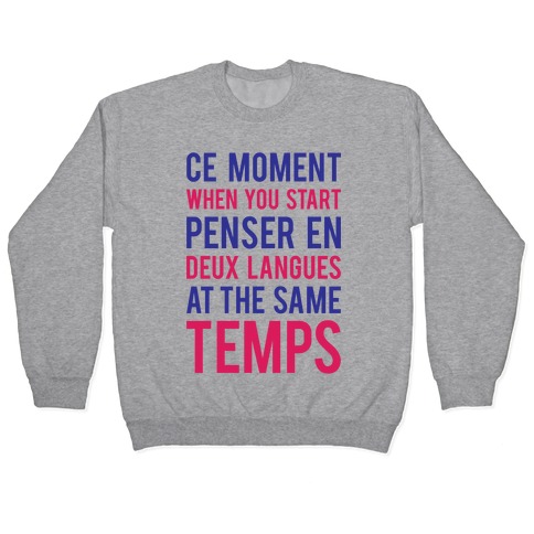 Ce Moment When Pullover
