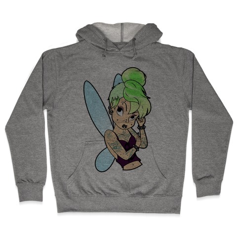 Punk Tinkerbell Hooded Sweatshirt