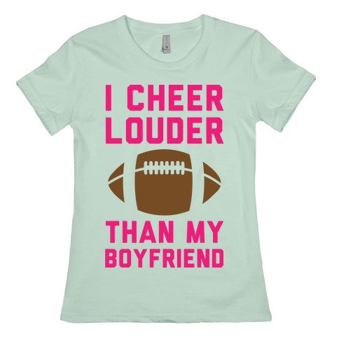 cheer boyfriend shirt
