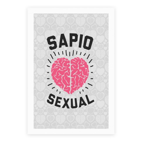 Sapiosexual Poster