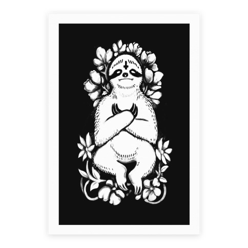 Sinful Sloth Poster