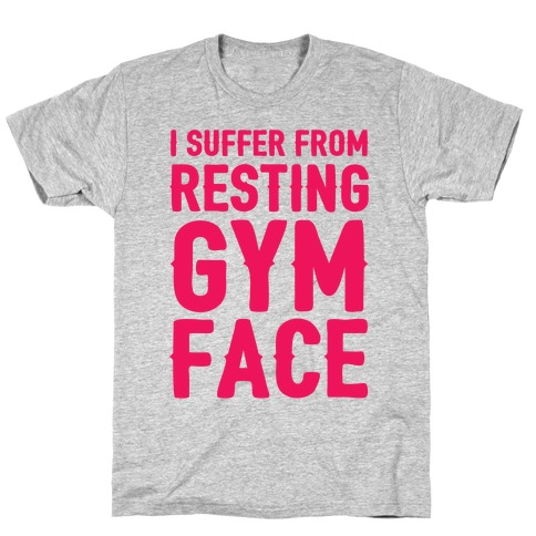 Funny Gym Tank Top Resting Gym Face Women's Workout Tanks